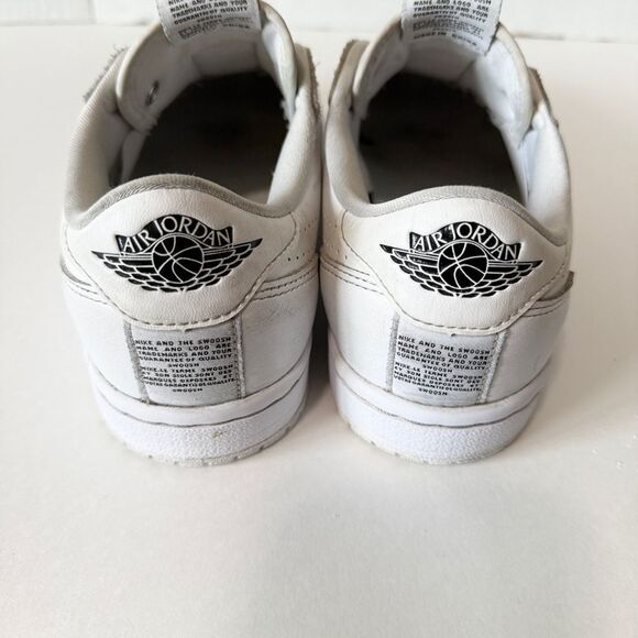 Nike Air Jordan 1 Women’s Retro Low Slip On Snap White Sneaker AV3918-100 Sz 7.5 - Picture 6 of 7